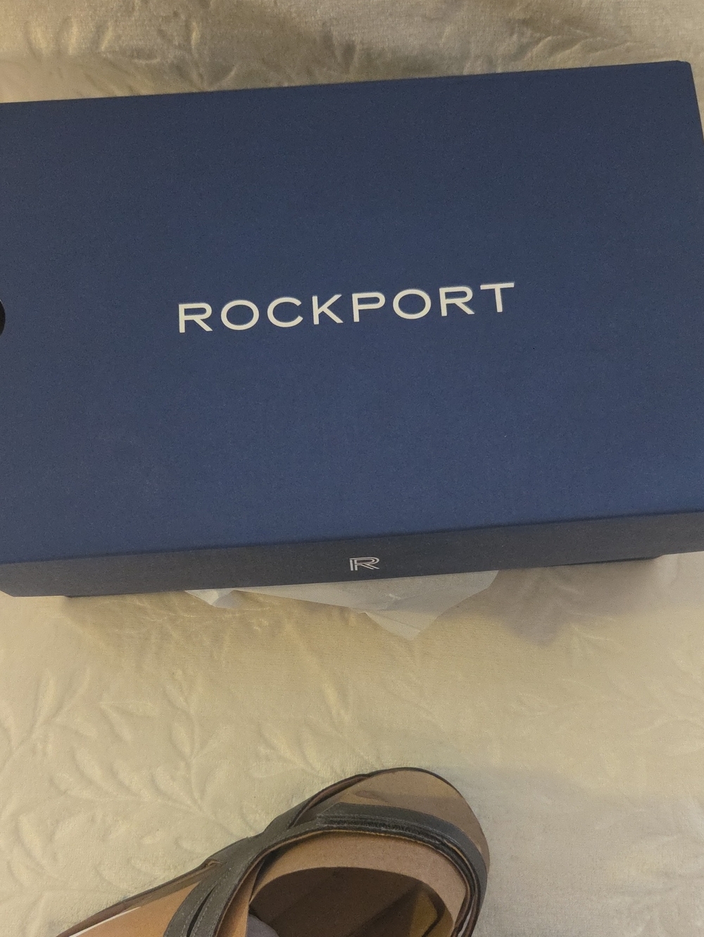 Rockport Ramona Pewter Sandel New